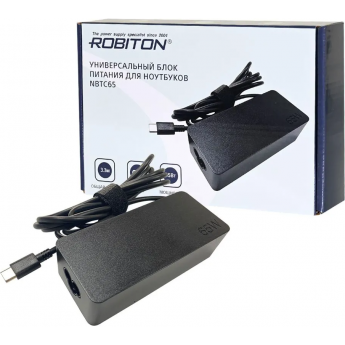 Адаптер/блок питания ROBITON NBTC65