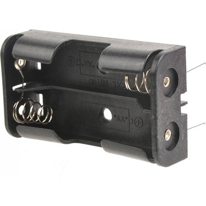 Батарейный отсек ROBITON Bh2xAA/pins с выводами для пайки 19725