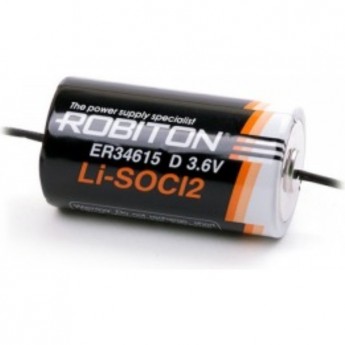Элемент питания ROBITON ER34615-AX D с аксиальными выводами PH1 Элемент питания ROBITON ER34615-AX D с аксиальными выводами PH1